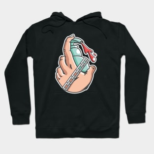 Hand Sanitizer Icon Hoodie